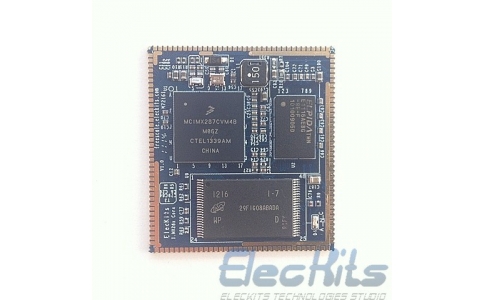 IMX283和iMX287工业级ARM9双网口核心板