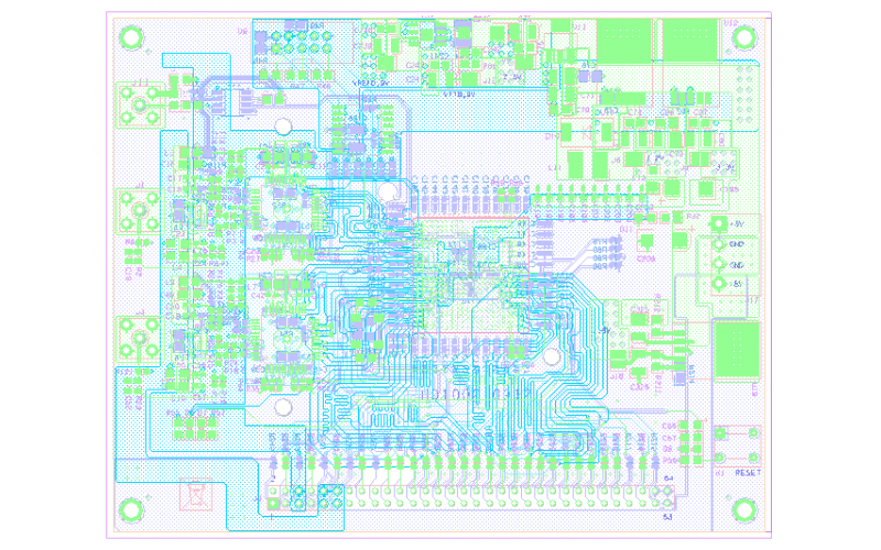 Altera FPGA 多通道高速ADC采集器